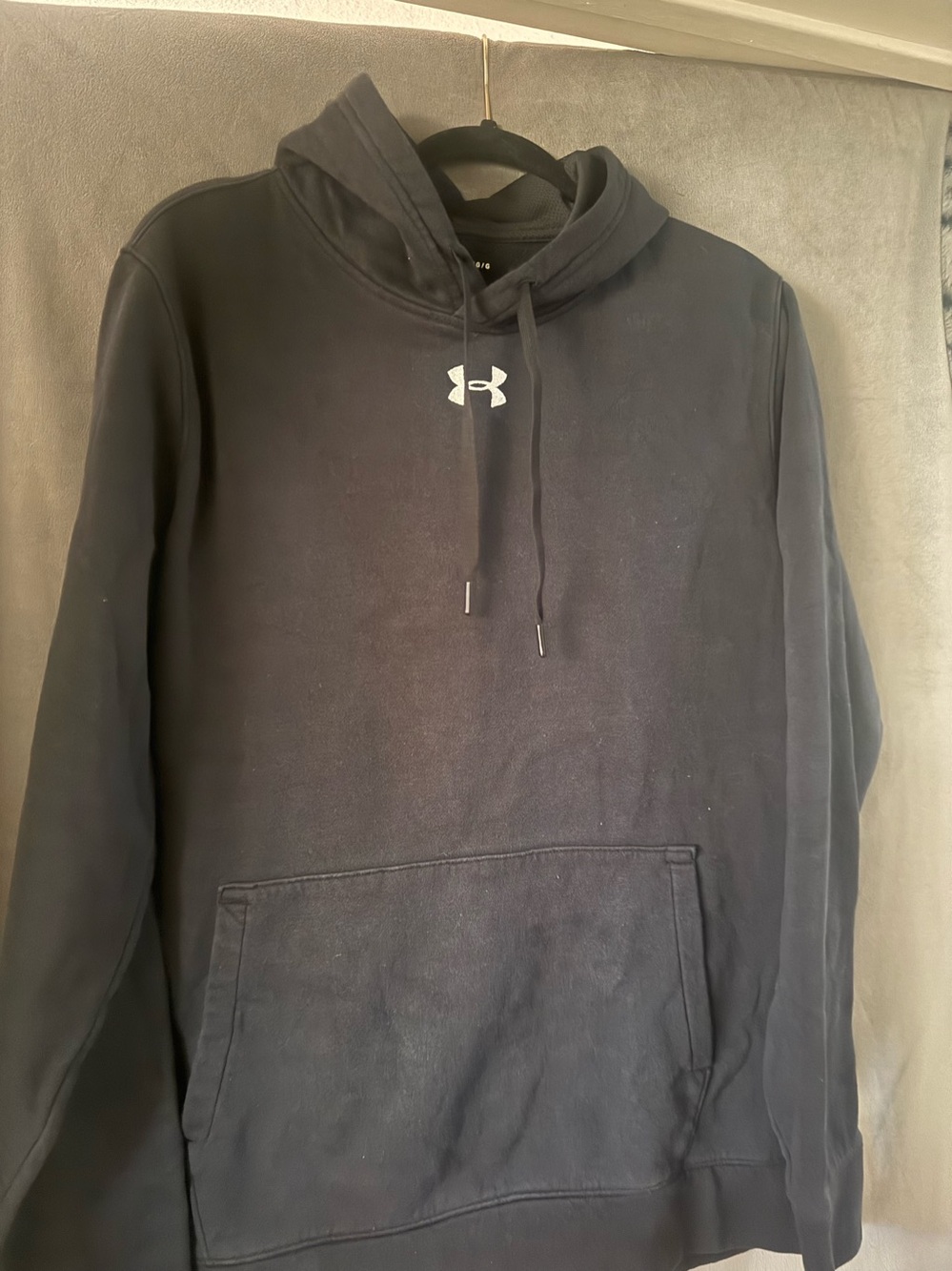 Under Armour Black Men's Hooded Pullover Sweatshirt